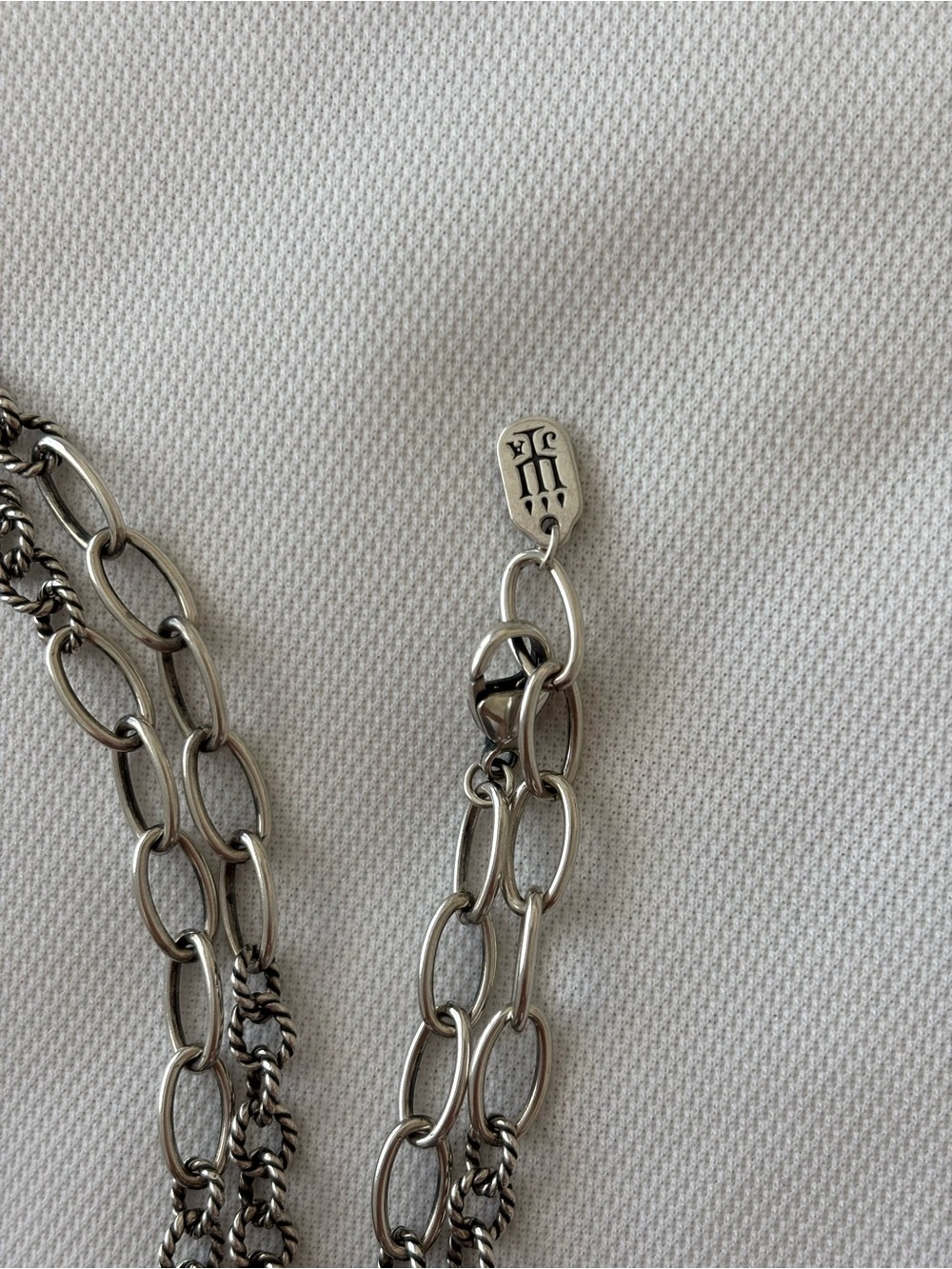Retired James Avery | Circle Lariat Changeable Charm Necklace - Picture 5 of 8